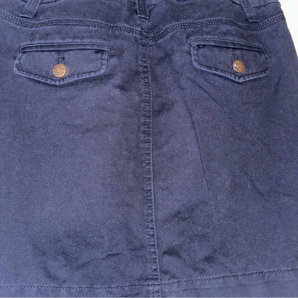 J. Crew Blue Mini Chino Skirt size 6 - Picture 4 of 6